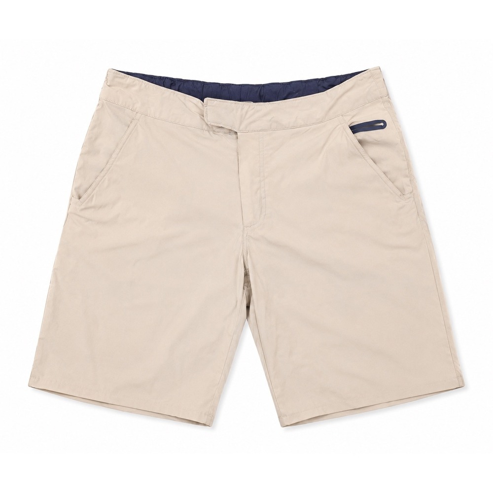 Lululemon Athletica Men's Commission Shorts Khaki Tan Size 36 Stretch